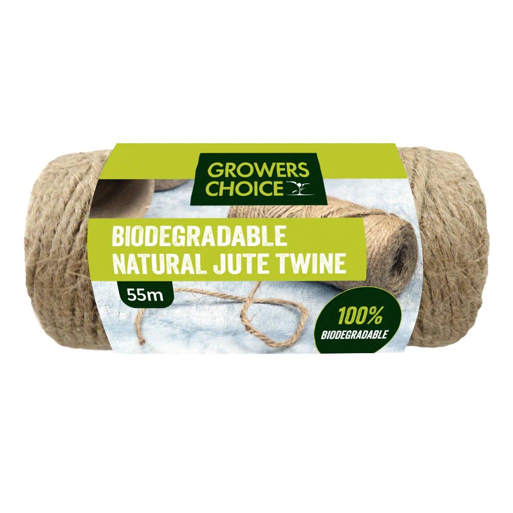 Biodegradable Brown Jute Twine (55m/spool)