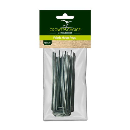 Garden Fabric Hoop Pegs U-Shaped